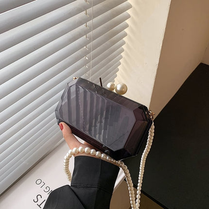 Transparent Acrylic Clutch - Wnkrs