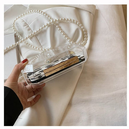 Transparent Acrylic Clutch - Wnkrs
