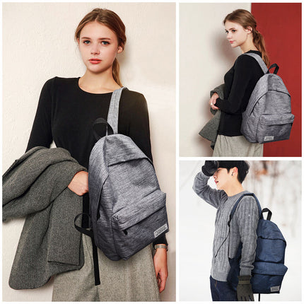 Simple Canvas School Backpacks - Wnkrs