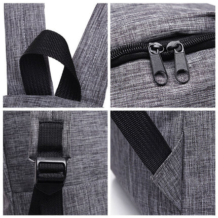 Simple Canvas School Backpacks - Wnkrs