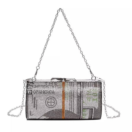 Crystal Diamond Clutch - Wnkrs