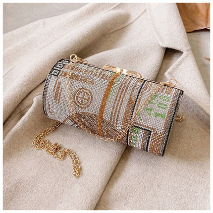 Crystal Diamond Clutch - Wnkrs