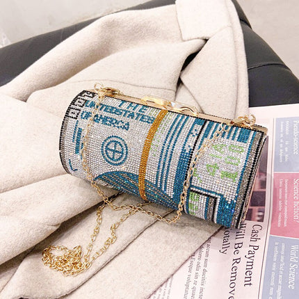 Crystal Diamond Clutch - Wnkrs