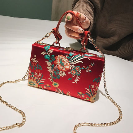 Women's Asian Themed Crossbody Bag - Wnkrs