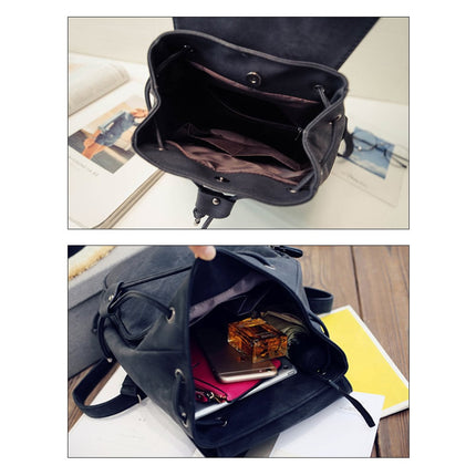 Women's Fashion Leather Backpack - Wnkrs
