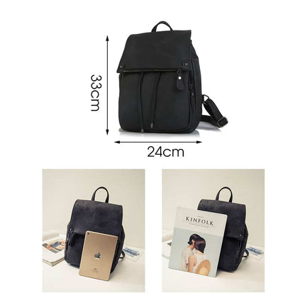 Women's Fashion Leather Backpack - Wnkrs