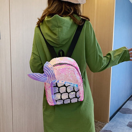 Mermaid Tail Backpack for Girls - Wnkrs
