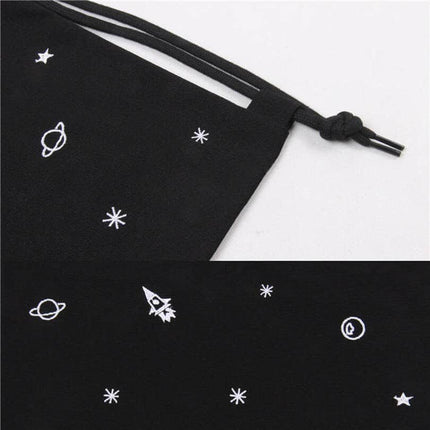 Softback Prined Drawstring Backpack - Wnkrs