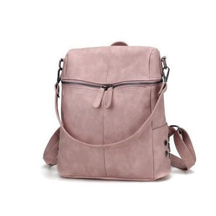 Trendy Women's Multifunctional Solid Color Backpack - Wnkrs