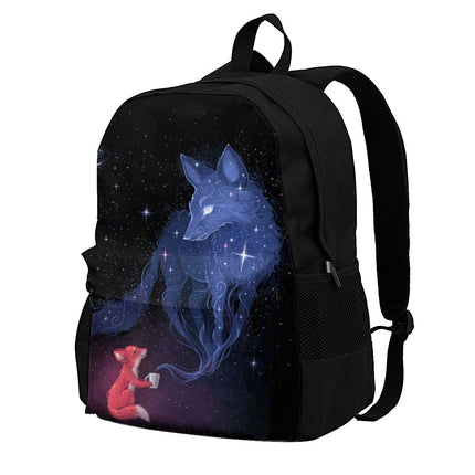 Women's Moon Printed Backpack - Wnkrs