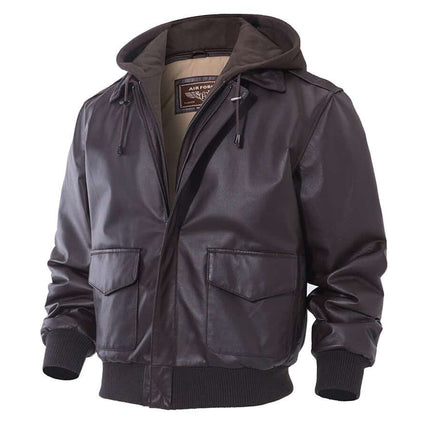 Classic Aviator Leather Jacket - Wnkrs