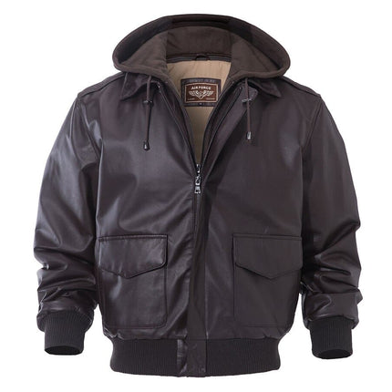 Classic Aviator Leather Jacket - Wnkrs