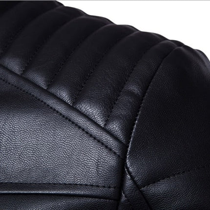 Men's British Style Quilted Biker Jacket - Wnkrs