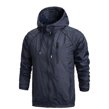 Hooded Windbreaker for Men - Wnkrs