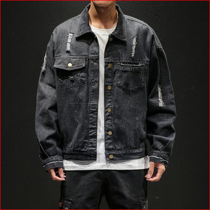 Men's Casual Jean Jacket - Wnkrs