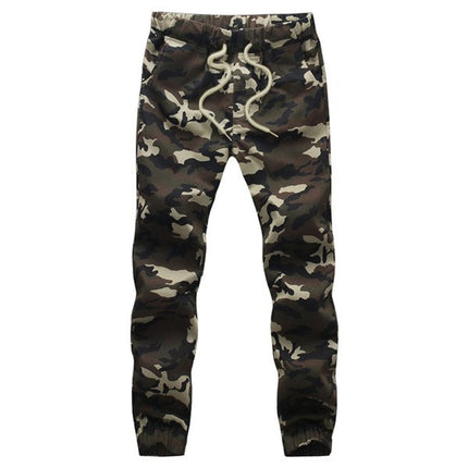 Men's Camouflage Cotton Harem Pants - Wnkrs