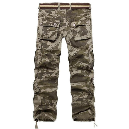 Comfortable Loose Cotton Men's Cargo Pants - Wnkrs