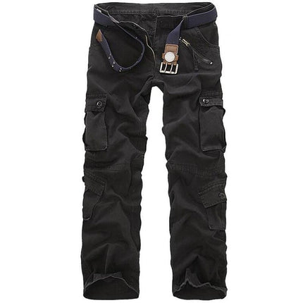 Comfortable Loose Cotton Men's Cargo Pants - Wnkrs