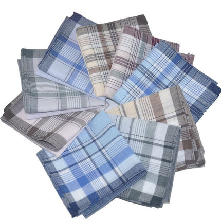 Classic Plaided Men's Handkerchiefs Set - Wnkrs