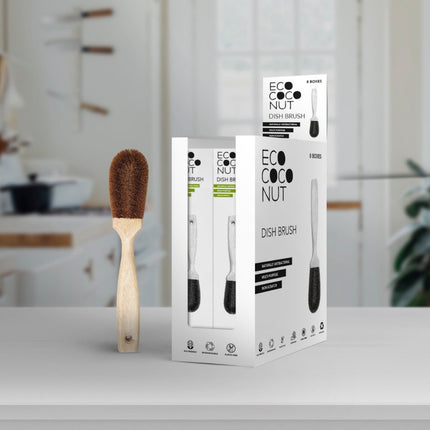 EcoCoconut Kitchen Cleaning Brush - wnkrs