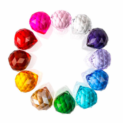 Crystal Colorful Dreamcatcher With Lighting Balls - wnkrs