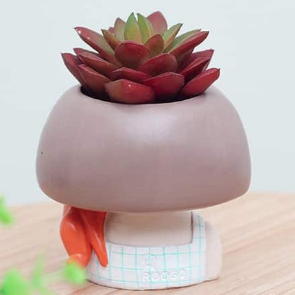 Lovely Girl Creative Design Succulent Pots Set - wnkrs