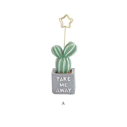 Cute Cactus Photo Holder - Wnkrs