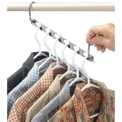 Creative Space Saver Hangers Organizer - Wnkrs