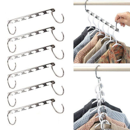 Creative Space Saver Hangers Organizer - Wnkrs