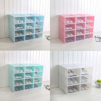 Candy Color Foldable Shoe Shelf 3 Pcs Set - Wnkrs
