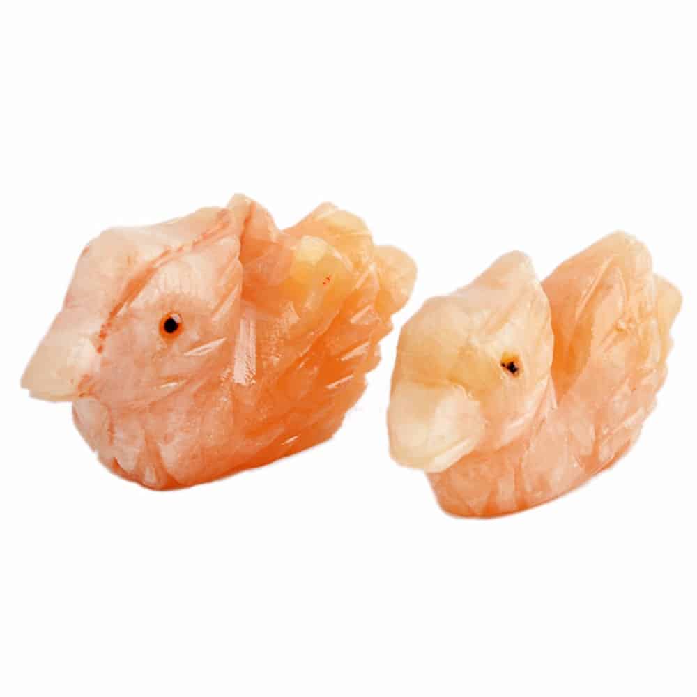 Natural Jade Mandarin Ducks Couple