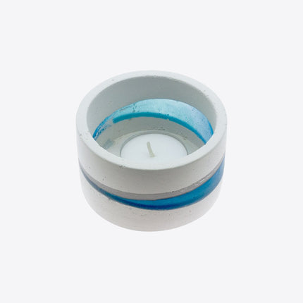 Blue Resin Planter - wnkrs