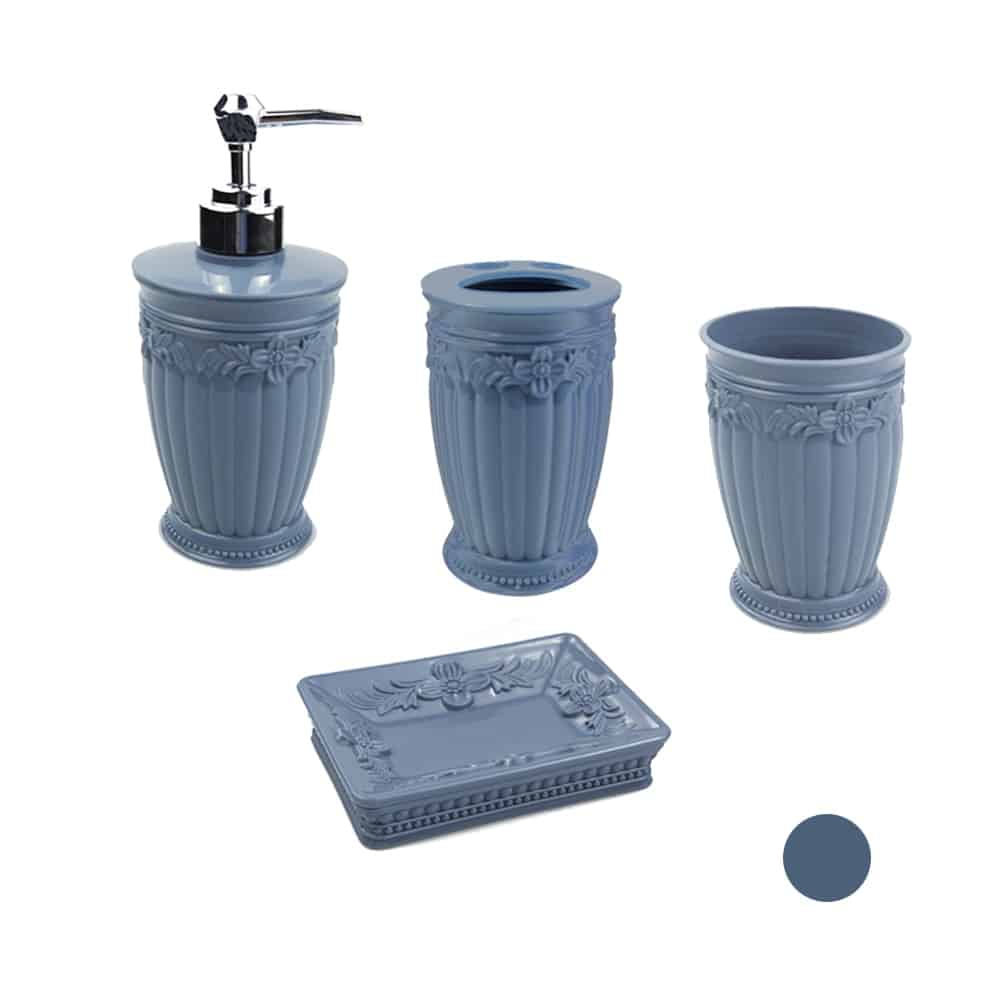 4-Piece Bathroom Set of Accessories