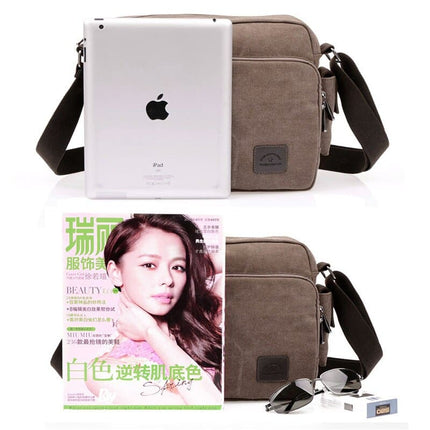 Waterproof Canvas Men's Shoulder Bags - Wnkrs