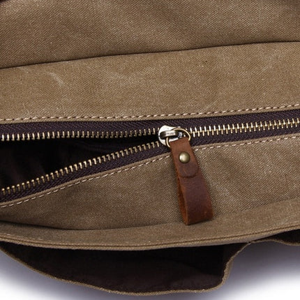 Men's Vintage Canvas Briefcase - Wnkrs