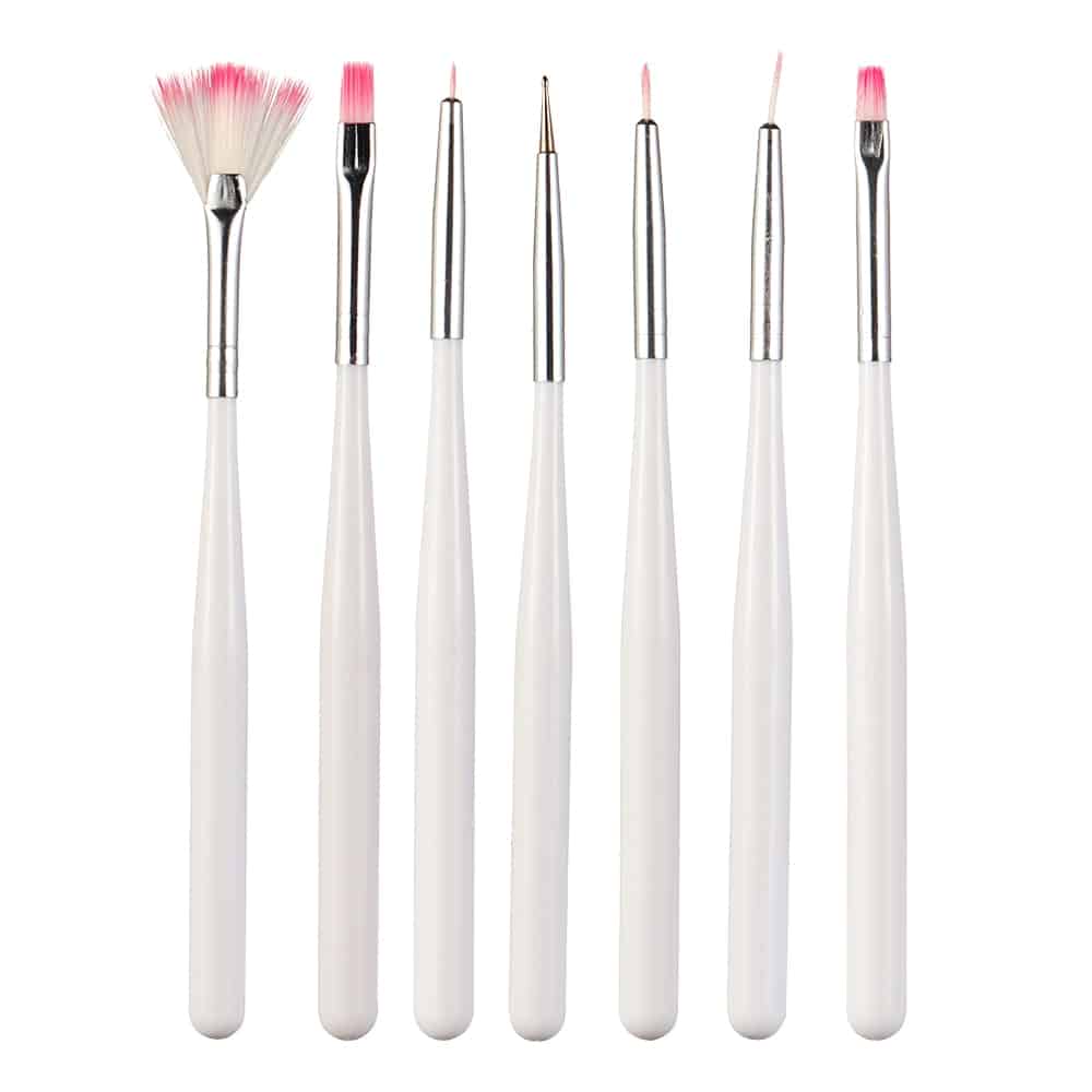 Set of Seven Baking Brushes
