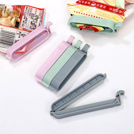 Twelve Plastic Bag Clips - wnkrs