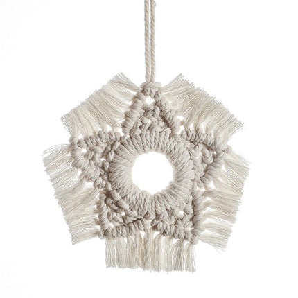 Bohemian Style Macrame Cup Pad Candle - wnkrs