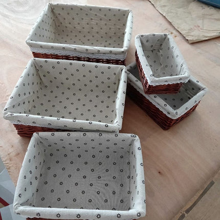 Handmade Rattan Storage Basket - wnkrs