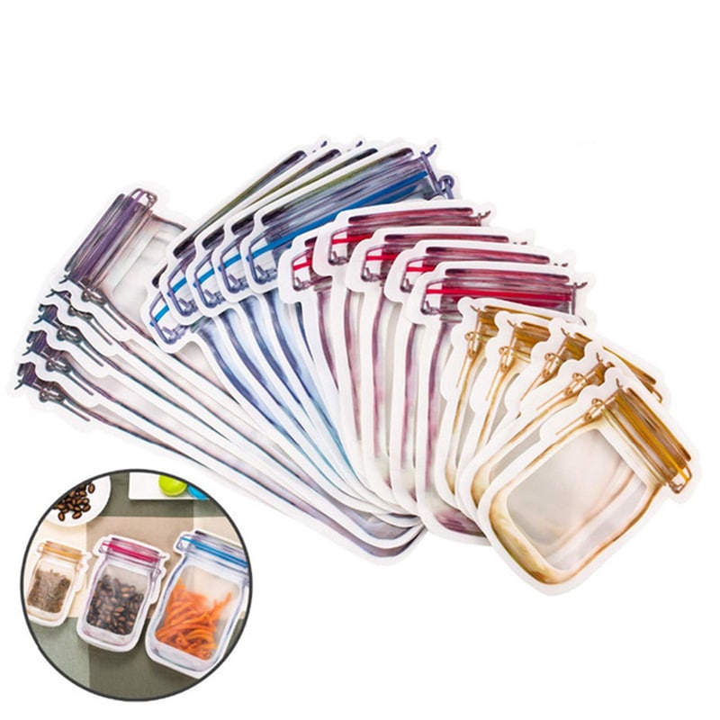Portable Jar Storage Bag Set