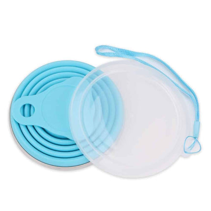 Colorful Folding Silicone Cup with Strap - wnkrs