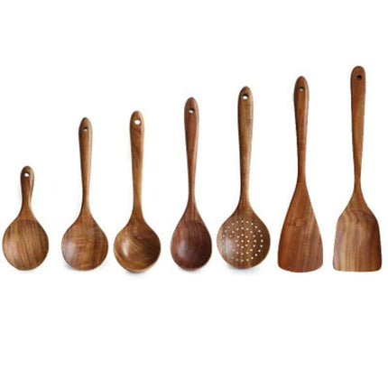 Natural Wood Cooking Spoons - wnkrs