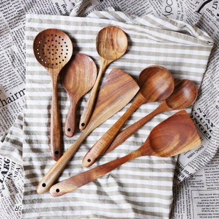 Natural Wood Cooking Spoons - wnkrs