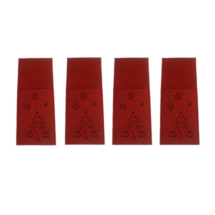 Christmas Cloth Cutlery Bags Set - wnkrs