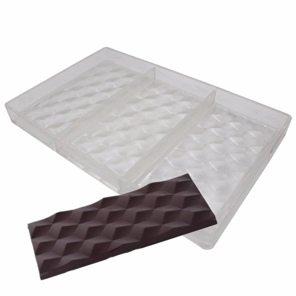 Geometric 3D Chocolate Bars Mold