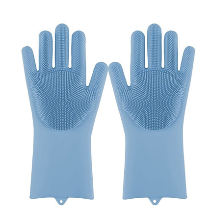 Silicone Dishwashing Scrubber Gloves - wnkrs