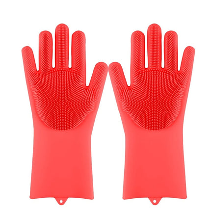Silicone Dishwashing Scrubber Gloves - wnkrs