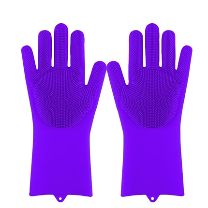 Silicone Dishwashing Scrubber Gloves - wnkrs
