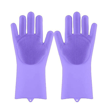 Silicone Dishwashing Scrubber Gloves - wnkrs
