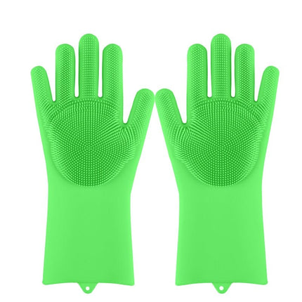 Silicone Dishwashing Scrubber Gloves - wnkrs